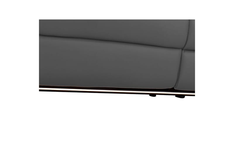 3-sitssoffa Pareli Grå, PU, Elektrisk vilstol - Grå, PU, Elektrisk vilstol - Möbler - Soffa - Biosoffa & reclinersoffa