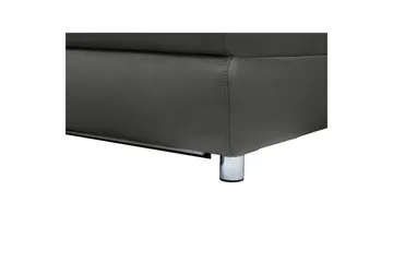 3-sitssoffa Pareli Svart, PU, Elektrisk vilstol - Svart, PU, Elektrisk vilstol - Möbler - Soffa - 3 sits soffa