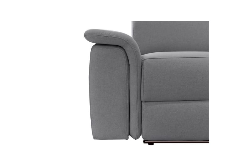 3-sitssoffa Pareli Grå, Sunday tyg, Elektrisk vilstol - Grå, Sunday tyg, Elektrisk vilstol - Möbler - Soffa - 3 sits soffa