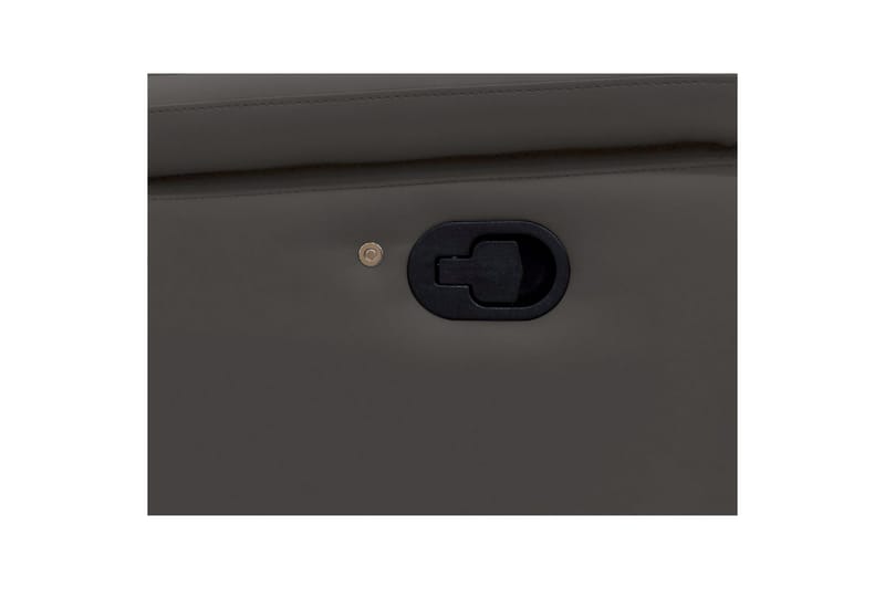 3-sitssoffa Pareli Brun, PU, Manuell vilstol - Brun, PU, Manuell vilstol - Möbler - Soffa - 3 sits soffa