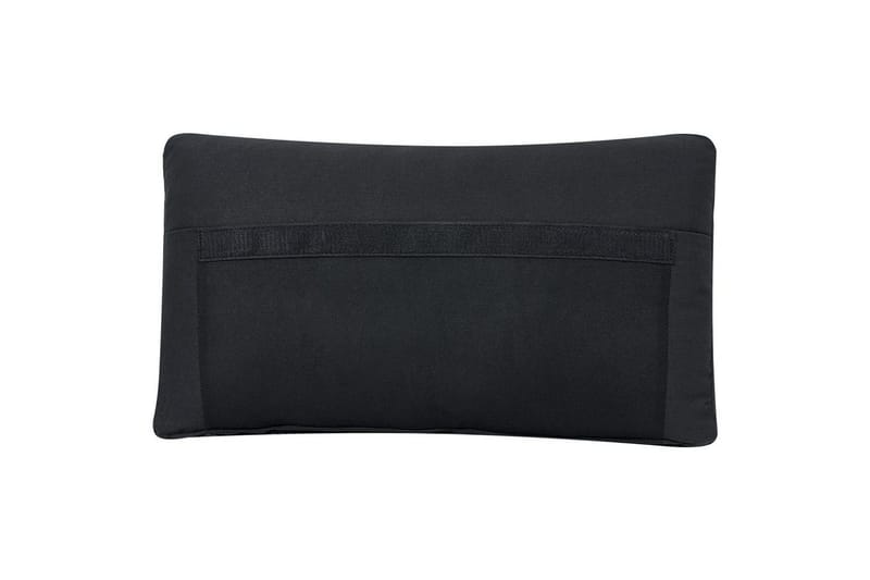 4-sits Hörnsoffa med fotpall Unstad Svart - Svart - Möbler - Soffa - Modulsoffor - Komplett modulsoffa