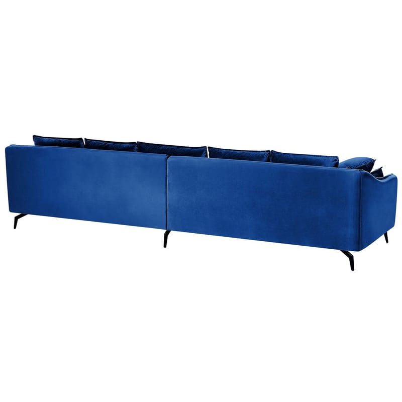 4-sits soffa Aure - Blå - Möbler - Soffa - Sammetssoffa