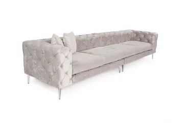 Beachport Soffa 4-sits - Ljusgrå - Möbler - Soffa - 4 sits soffa
