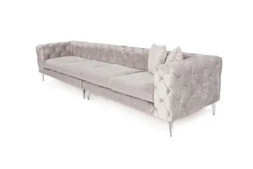 Beachport Soffa 4-sits - Ljusgrå - Möbler - Soffa - 4 sits soffa