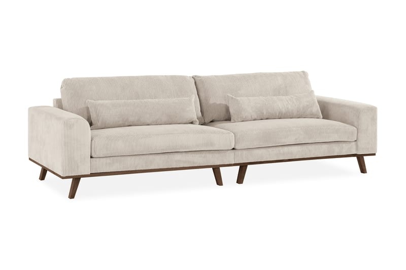 Copenhagen 4-sits Manchestersoffa - Beige - Möbler - Soffa - 4 sits soffa