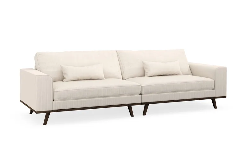 Copenhagen 4-sits Manchestersoffa - Beige - Möbler - Soffa - 4 sits soffa