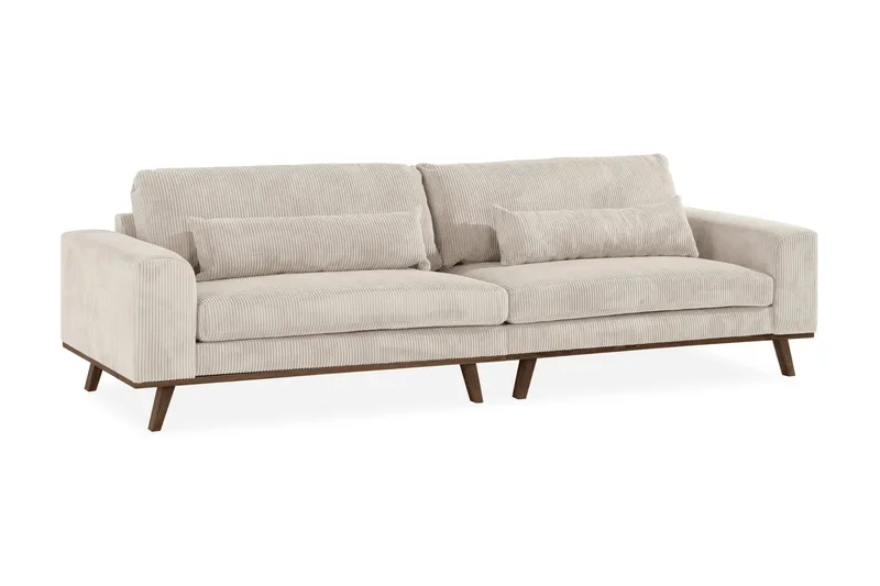 Copenhagen 4-sits Manchestersoffa - Beige - Möbler - Soffa - 4 sits soffa