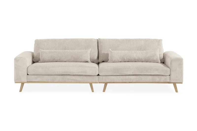 Copenhagen 4-sits Manchestersoffa - Beige - Möbler - Soffa - 4 sits soffa