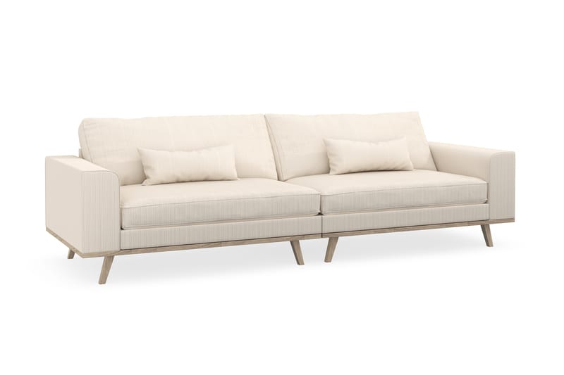Copenhagen 4-sits Manchestersoffa - Beige - Möbler - Soffa - 4 sits soffa