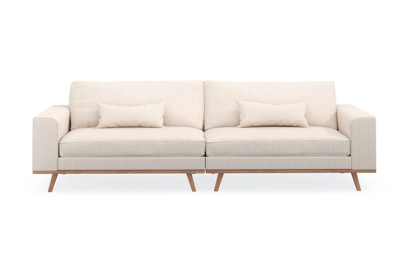 Copenhagen 4-sits Manchestersoffa - Beige - Möbler - Soffa - 4 sits soffa