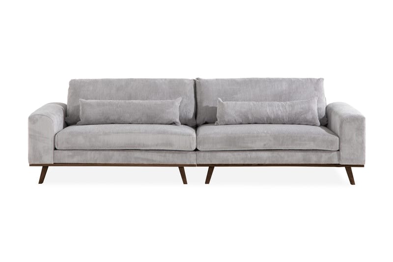 Copenhagen 4-sits Manchestersoffa - Ljusgrå - Möbler - Soffa - 4 sits soffa