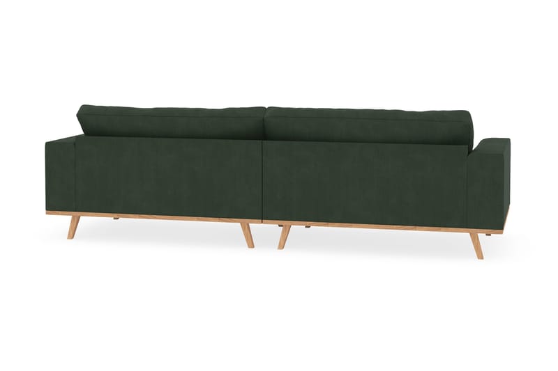 Copenhagen 4-sits Manchestersoffa - Mörkgrön - Möbler - Soffa - 4 sits soffa