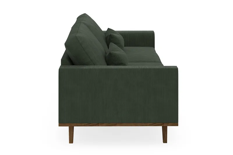Copenhagen 4-sits Manchestersoffa - Mörkgrön - Möbler - Soffa - 4 sits soffa