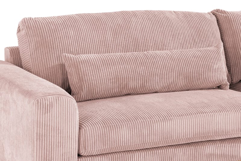 Copenhagen 4-sits Manchestersoffa - Rosa - Möbler - Soffa - 4 sits soffa