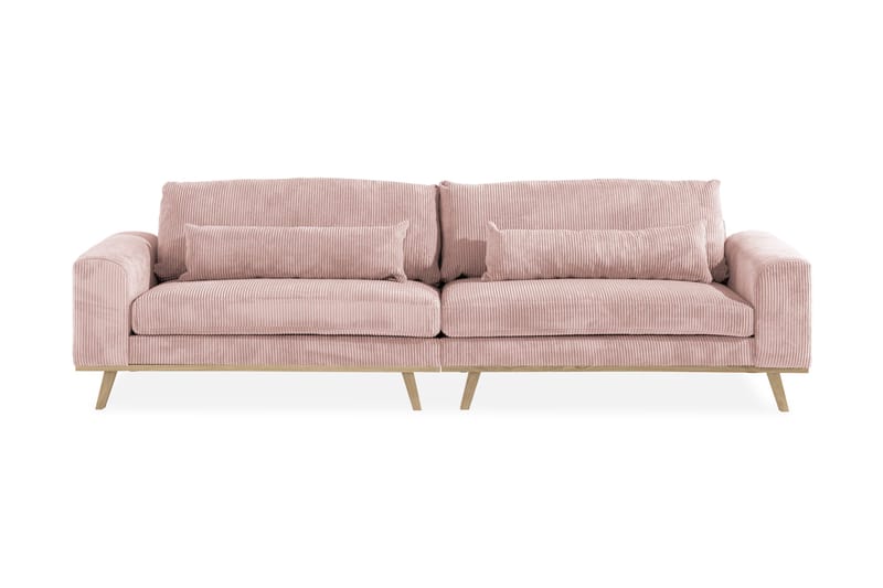 Copenhagen 4-sits Manchestersoffa - Rosa - Möbler - Soffa - 4 sits soffa