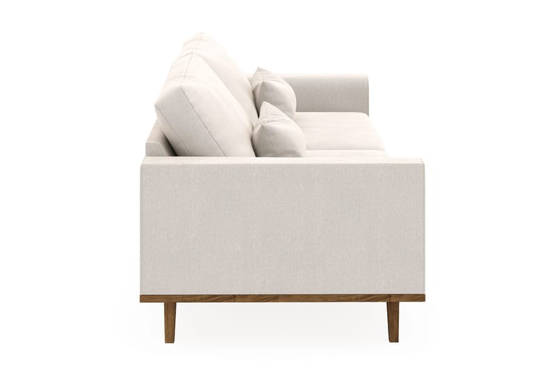 Copenhagen 4-sits Sammetssoffa - Krämvit - Möbler - Soffa - 4 sits soffa