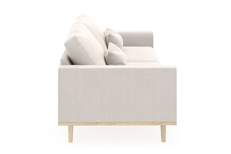 Copenhagen 4-sits Sammetssoffa - Krämvit - Möbler - Soffa - 4 sits soffa