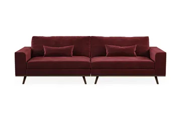 Copenhagen 4-sits Sammetssoffa