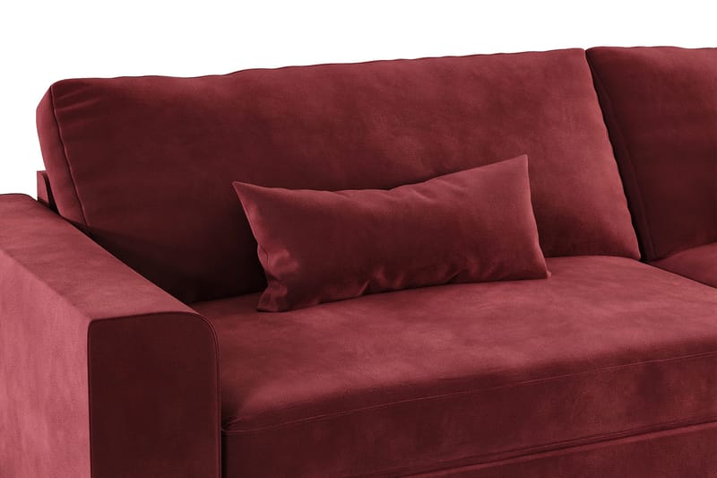 Copenhagen 4-sits Sammetssoffa - Lila - Möbler - Soffa - 4 sits soffa