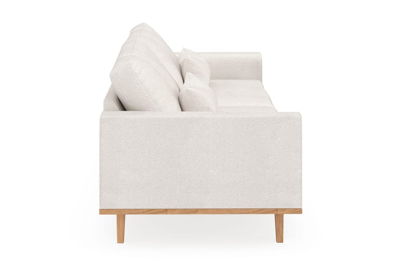 Copenhagen 4-sits Soffa i Bouclé - Vit - Möbler - Soffa - 4 sits soffa