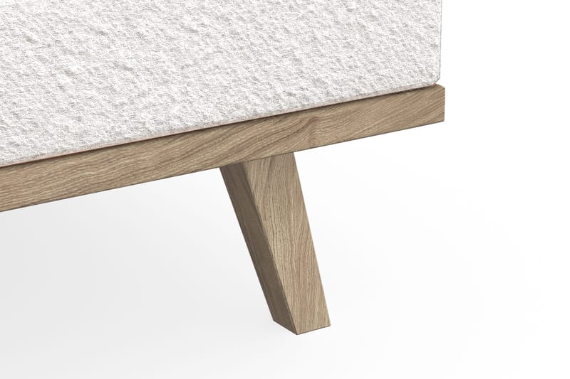 Copenhagen 4-sits Soffa i Bouclé - Vit - Möbler - Soffa - 4 sits soffa