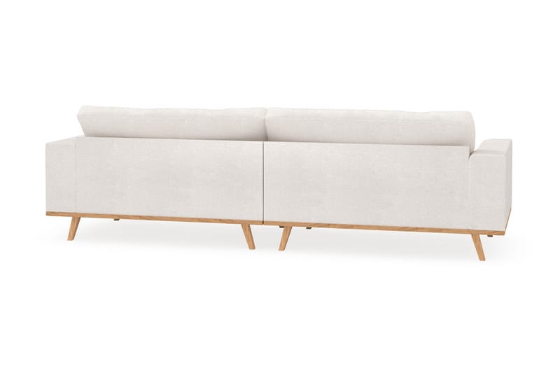 Copenhagen 4-sits Soffa i Bouclé - Vit - Möbler - Soffa - 4 sits soffa