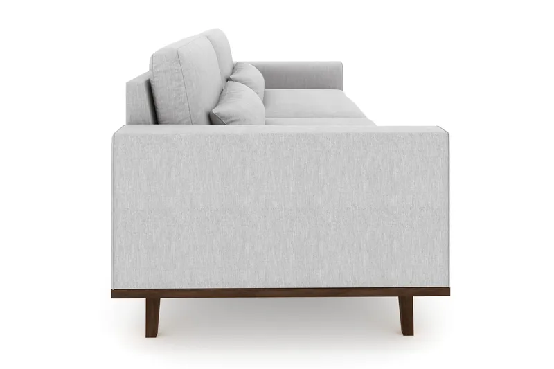 Copenhagen 4-sits Tygsoffa - Ljusgrå - Möbler - Soffa - 4 sits soffa