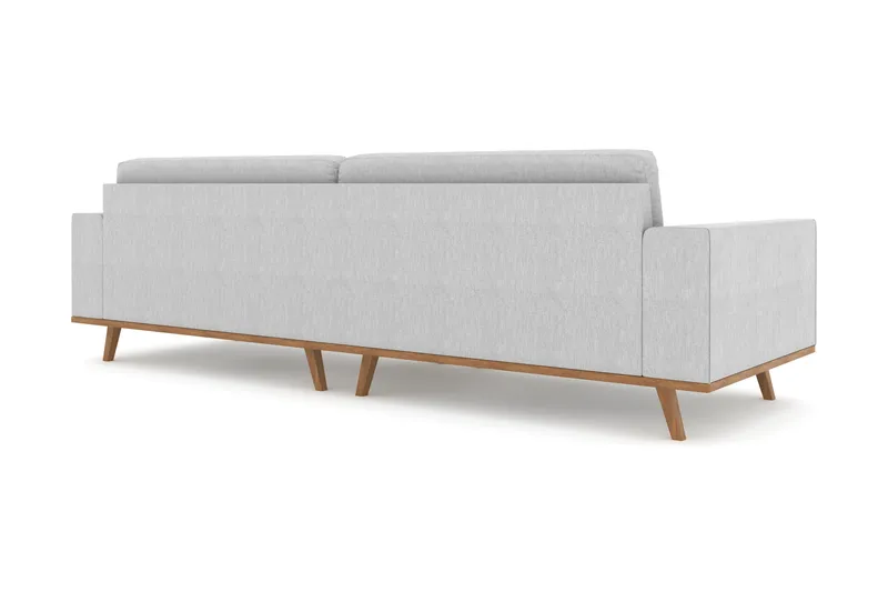 Copenhagen 4-sits Tygsoffa - Ljusgrå - Möbler - Soffa - 4 sits soffa