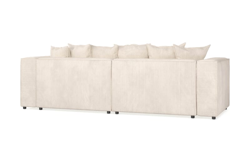 Cubo 4-sits Djup Modulsoffa i Manchester - Beige - Möbler - Soffa - 4 sits soffa