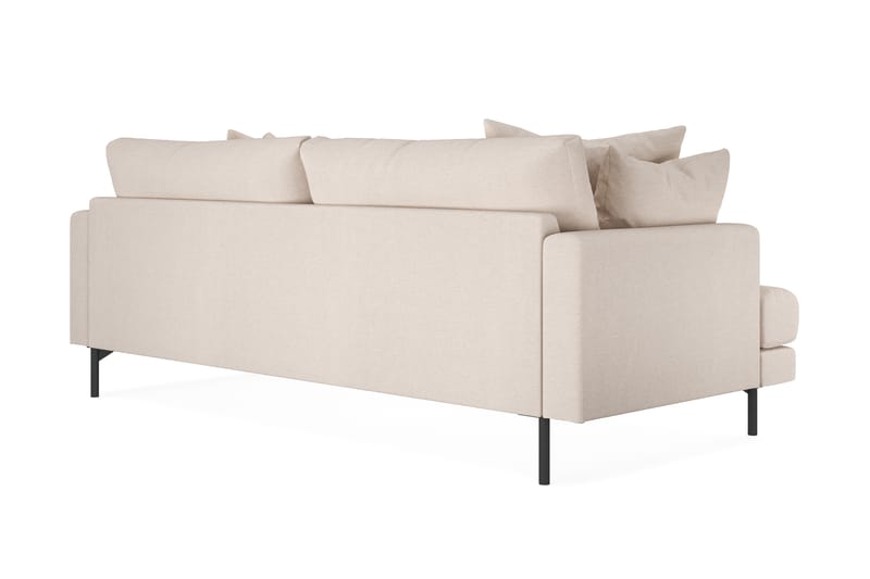 Menard 3-sits Djup Tygsoffa 225 cm bred - Beige - Möbler - Soffa - 3 sits soffa
