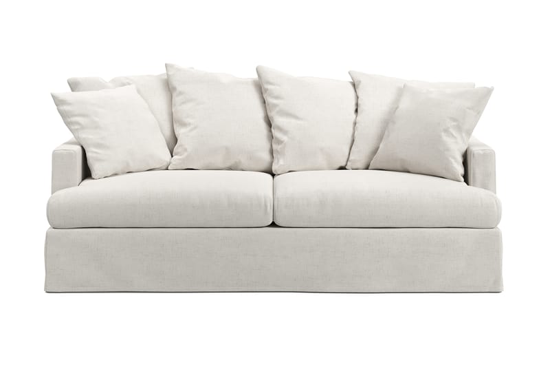 Menard 3-sits Tygsoffa - Beige - Möbler - Soffa - 3 sits soffa