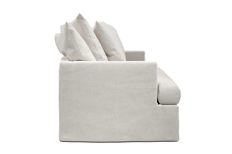 Menard 3-sits Tygsoffa - Beige - Möbler - Soffa - 3 sits soffa