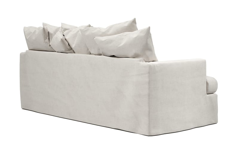 Menard 3-sits Tygsoffa - Beige - Möbler - Soffa - 3 sits soffa