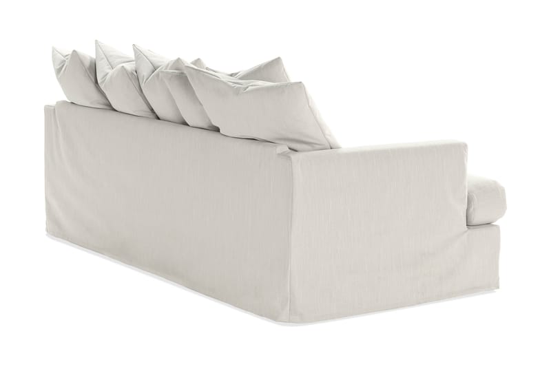 Menard 3-sits Tygsoffa - Ljusgrå - Möbler - Soffa - 3 sits soffa