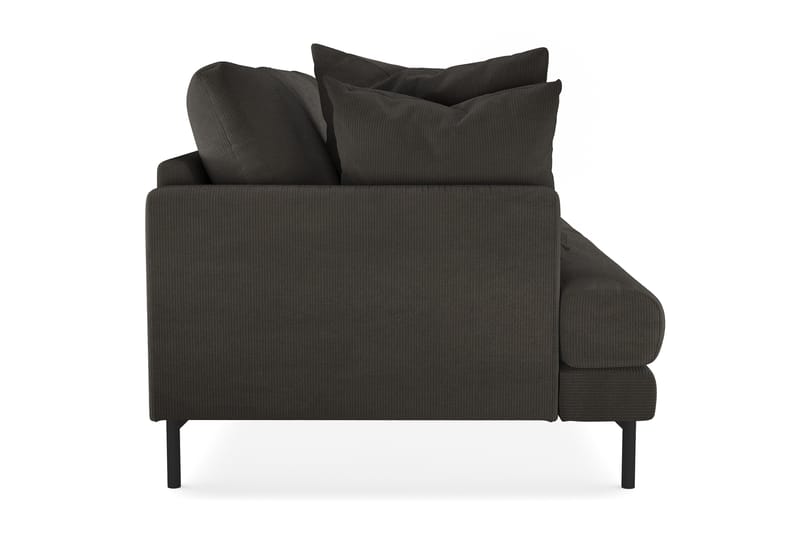 Menard 4-sits Djup Manchestersoffa - Mörkgrå - Möbler - Soffa - 4 sits soffa