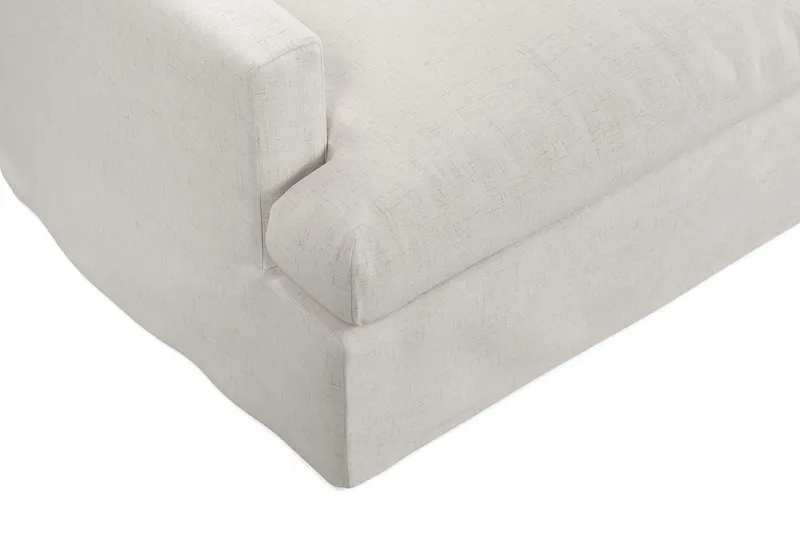 Menard 4-sits Djup Tygsoffa - Beige - Möbler - Soffa - 4 sits soffa