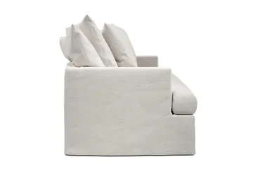 Menard 4-sits Djup Tygsoffa - Beige - Möbler - Soffa - 4 sits soffa