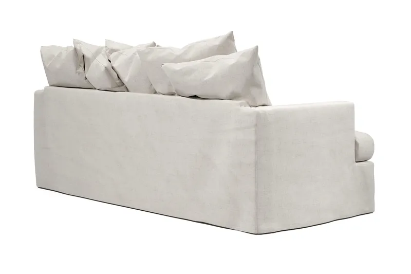 Menard 4-sits Djup Tygsoffa - Beige - Möbler - Soffa - 4 sits soffa