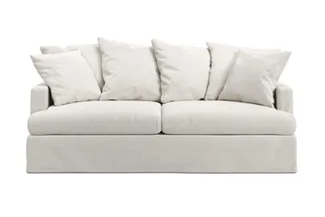 Menard 4-sits Djup Tygsoffa - Beige - Möbler - Soffa - 4 sits soffa