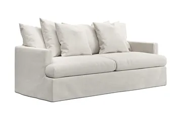 Menard 4-sits Djup Tygsoffa - Beige - Möbler - Soffa - 4 sits soffa