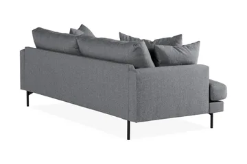 Menard 4-sits Djup Tygsoffa - Mörkgrå - Möbler - Soffa - 4 sits soffa