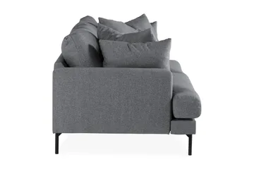 Menard 4-sits Djup Tygsoffa - Mörkgrå - Möbler - Soffa - 4 sits soffa