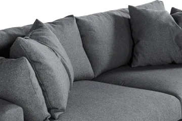 Menard 4-sits Djup Tygsoffa - Mörkgrå - Möbler - Soffa - 4 sits soffa