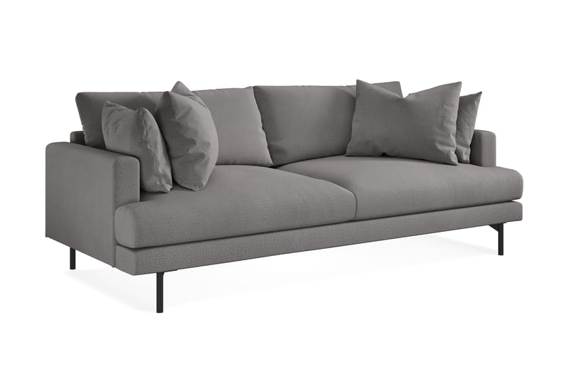 Menard 4-sits Soffa - Grå - Möbler - Soffa - 4 sits soffa