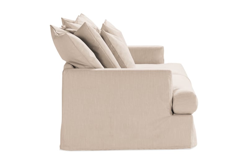 Menard 4-sits Soffa Tvättbar & avtagbar klädsel - Beige - 4 sits soffa