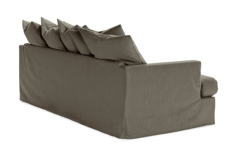 Menard 4-sits Soffa Tvättbar & avtagbar klädsel - Mörkgrön - 4 sits soffa
