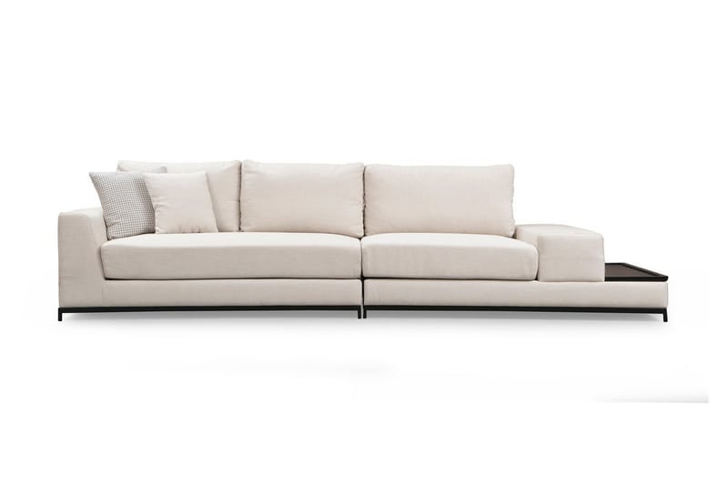 Mezonzo 4-sits Soffa - Beige - 4 sits soffa