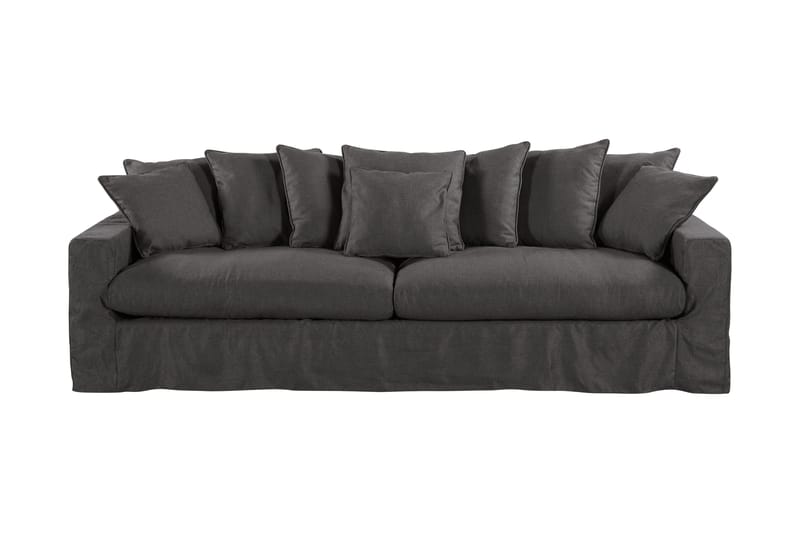 Monte Carlo Lyx 4-sits Soffa - Grå - Möbler - Soffa - 4 sits soffa