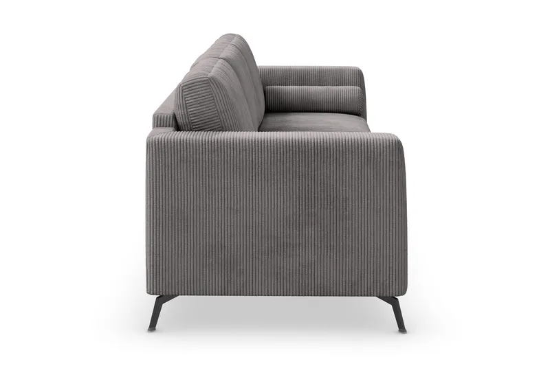 Ocean Lyx 4-sits Manchestersoffa - Mörkgrå - Möbler - Soffa - 4 sits soffa