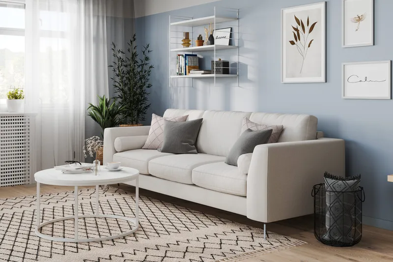 Ocean Lyx 4-sits Soffa - Linnebeige - Möbler - Soffa - 4 sits soffa
